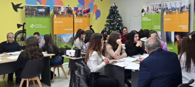 Youth discussion of The Future Armenian in Gavar